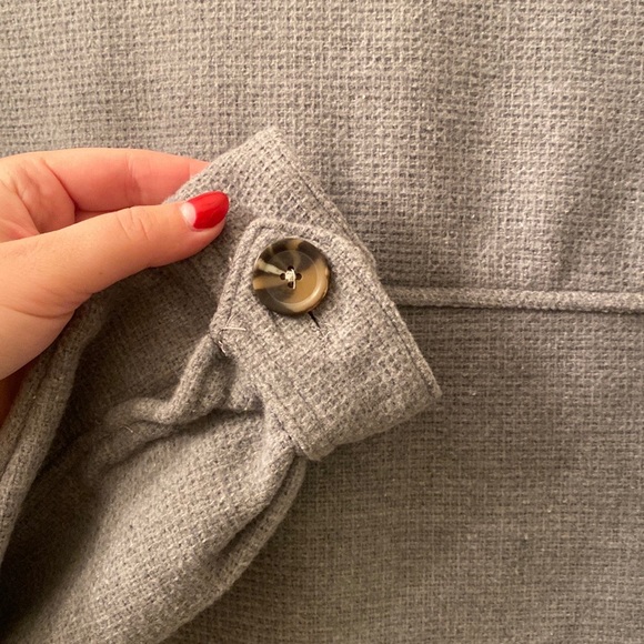 4-Pocket Gray Shacket - Picture 9 of 13